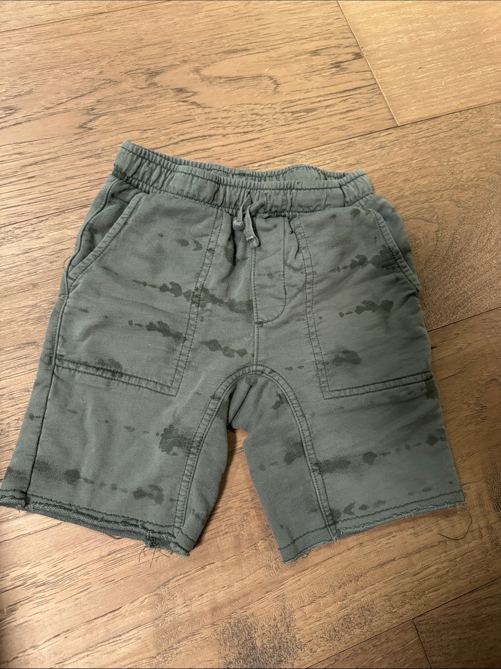 Tea Collection Olive Green Pull-On Shorts